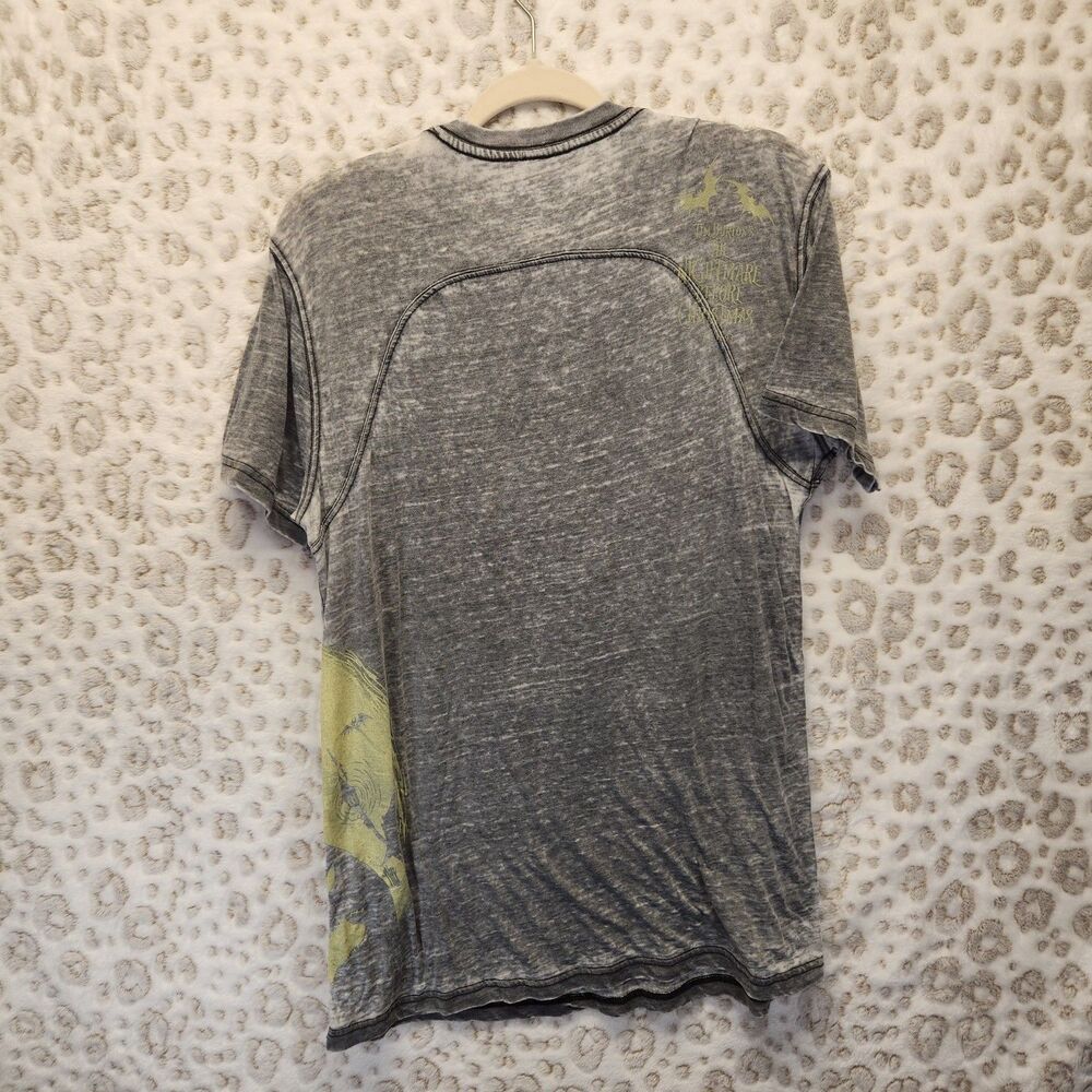 Nightmare Before Christmas Distressed Mineral Wash T-shirt Medium - Picture 2 of 6